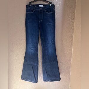 Dark Blue Flare Women’s Jeans - Wrangler